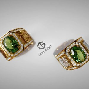 Nhẫn nam đá quý Sapphire - Tahi 7624