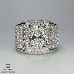 Nhẫn nam đá quý Kim cương - Tahi 7628