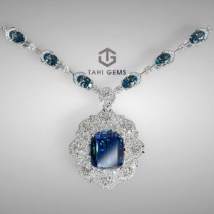 Dây chuyền đá quý Sapphire - Tahi 7626