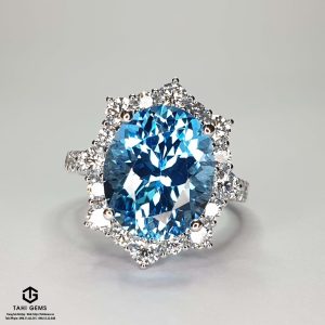 Nhẫn nữ Topaz - Tahi 7627