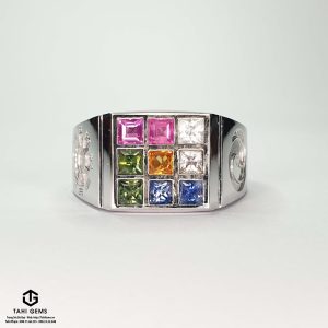 Nhẫn nam Sapphire - Tahi 7650