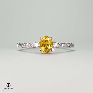 Nhẫn nữ Sapphire vàng - Tahi 7656