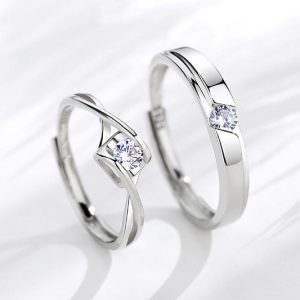 Tahi 202 - Nhẫn cưới Kim cương thanh tú