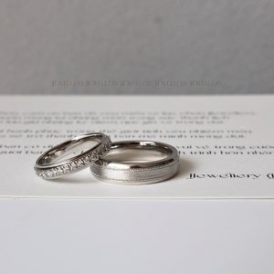Tahi 215- Nhẫn cưới kim cương Benzen