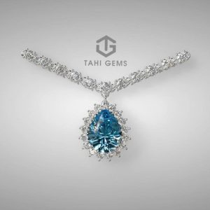 Mặt dây chuyền đá quý Topaz - Tahi 7645
