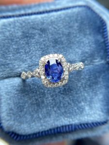 Nhẫn nữ Sapphire - Tahi 7708