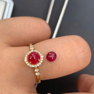 Tahi 513 - Nhẫn nữ Ruby Halo