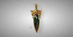 Mặt dây Tourmaline - Tahi 7725