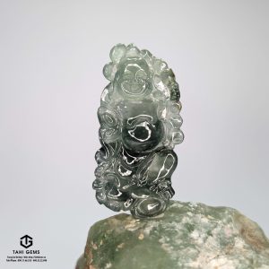 Mặt dây phật di lặc phỉ thúy Jadeite– Tahi 45074
