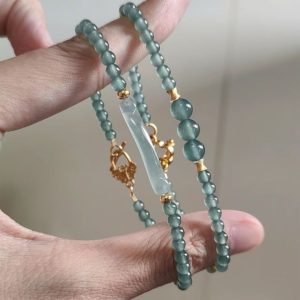 Tahi 343 - Lắc tay ngọc phỉ thuý