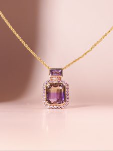 Tahi 388 - Mặt dây chuyền Amethyst