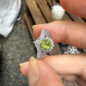 Tahi 538 - Nhẫn nữ Peridot hoàng gia
