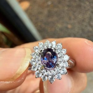Tahi 543 - Nhẫn nữ đá Tanzanite