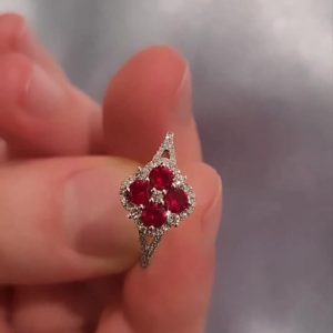 Tahi 545 - Nhẫn nữ Ruby