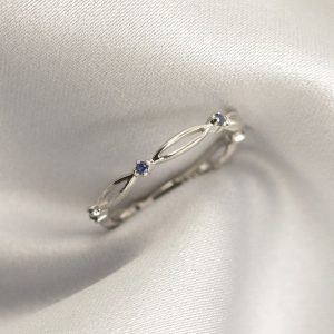 Tahi 555 - Nhẫn nữ Sapphire tối giản