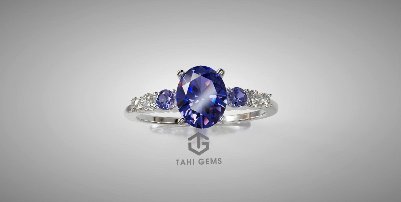 Nhẫn nữ Tazanite - Tahi 7752