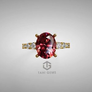 Nhẫn nữ Garnet - Tahi 7761
