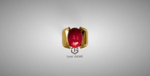 Nhẫn nam đá quý Ruby - Tahi 7776