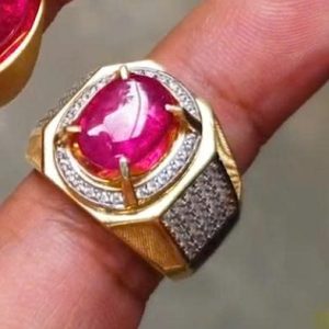 Nhẫn nam Ruby- Tahi 7780